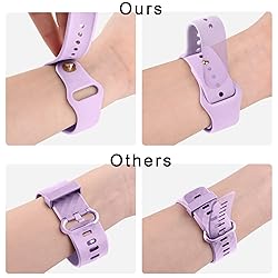 Vancle Silicone Bands Compatible with Fitbit Versa