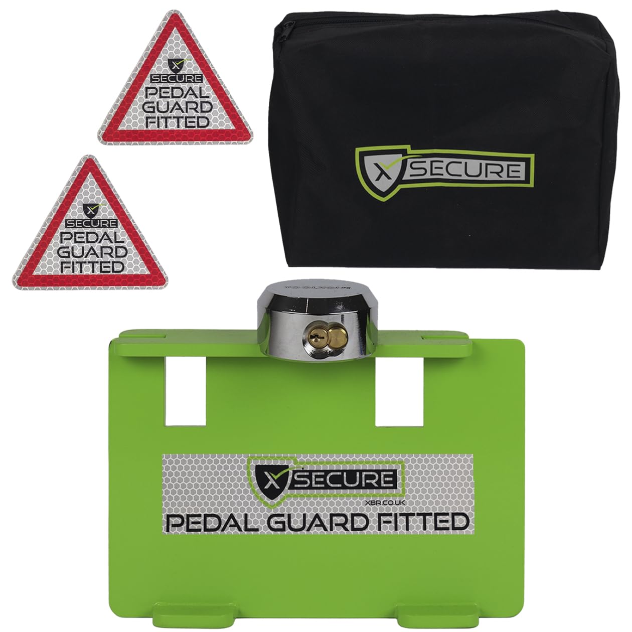 Heavy Duty Pedal Guard Security System for Ford Transit Custom MK1 2012-2023