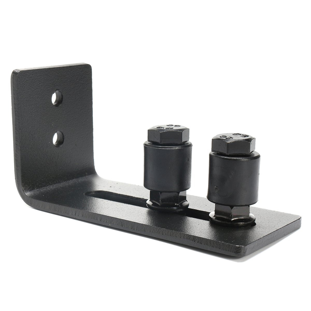 WANGCL Floor Guide Adjustable Sliding Barn Door Floor Guide Roller Bottom Lay-Flat System Ball Bearing Design