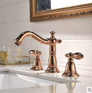 Grifos De Cocina Fregadero Grifo Grifo De Lavabo Antiguo De Tres