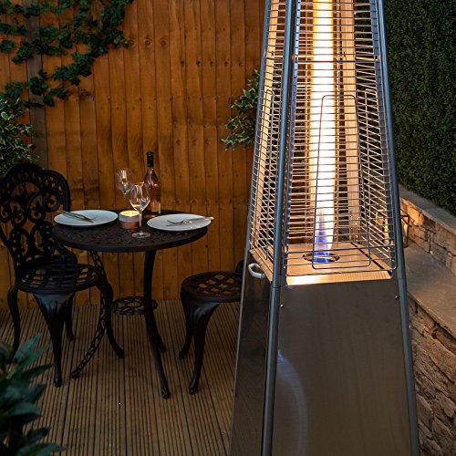Owo Living Milan Garden Outdoor Patio Heater Quartz Glass Tube