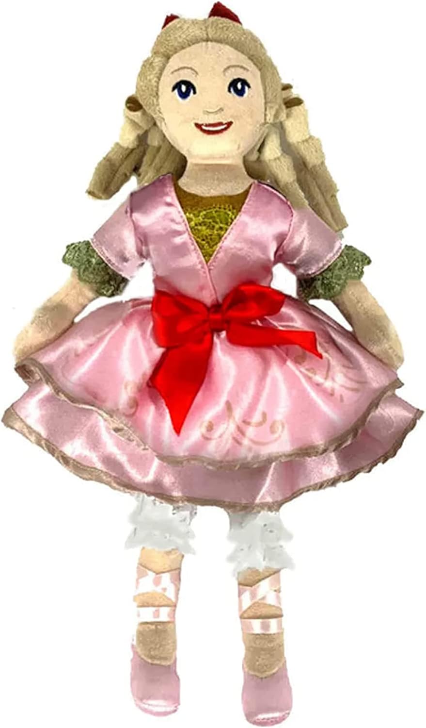 Nutcrackers - Nutcracker Ballet Gifts, Plush Nutcracker Doll, Clara Christmas Ornaments, Soft Figure Decoration with Traditional Ballerina Costume for Holiday Home Decor, Ideal Xmas Ornament, 14 Inch