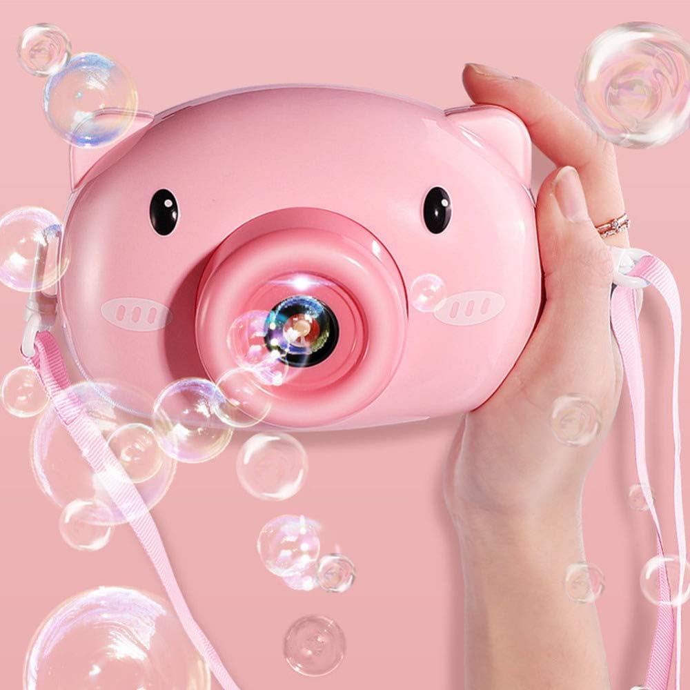 Bubble Camera Toy (Pink Pig): Toys