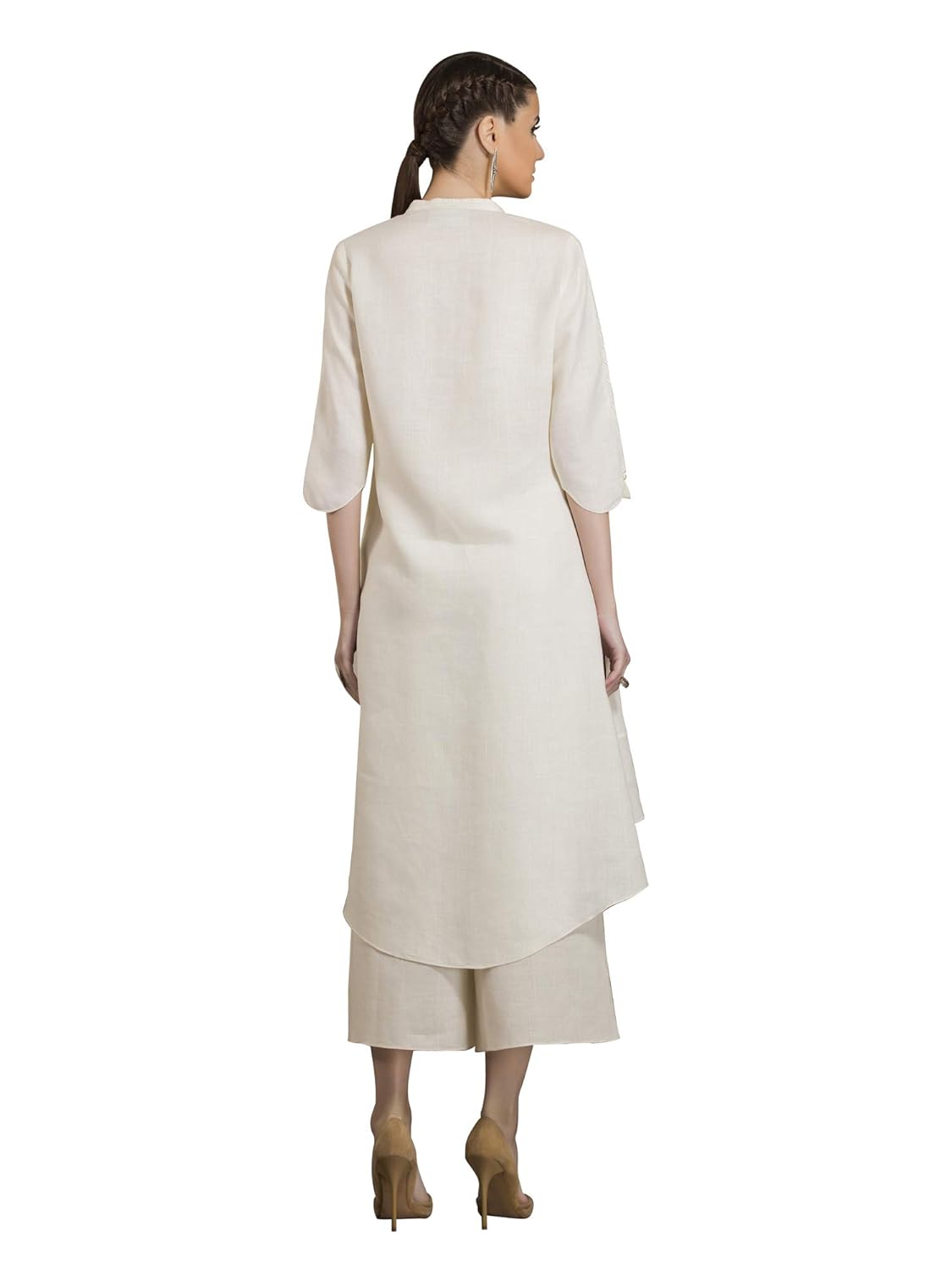 am pm women's linen dress suit