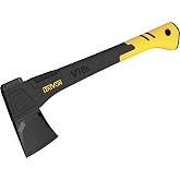 LEXIVON V18s Splitting Axe, 18-Inch Lightweight Fiber-Glass Composite Handle &amp; Ergonomic TPR Grip | Protective Carrying Sheath Included (LX-V18s)