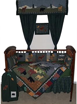 northwoods crib bedding