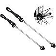 PLATT Bike Quick Release Skewers MTB Wheel Hub Skewers Front and Rear Axle Fit for Road Bike,Mountain Bike, BMX (1Pair)