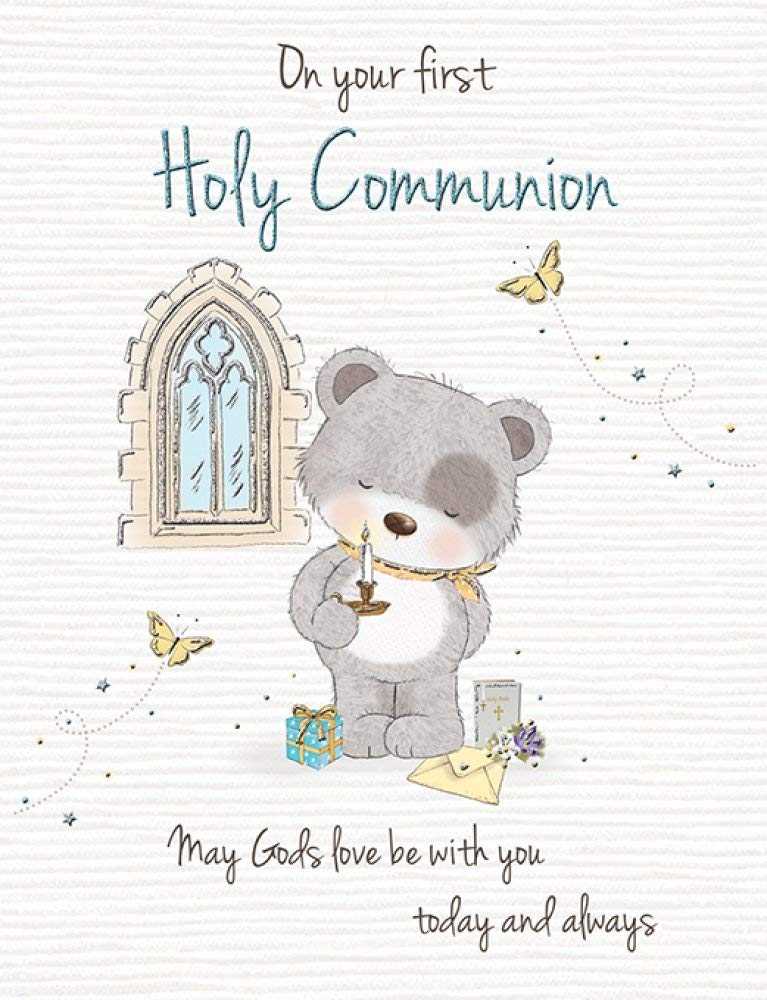 Piccadilly Greetings Religious Card Communion - 8 x 6 inches