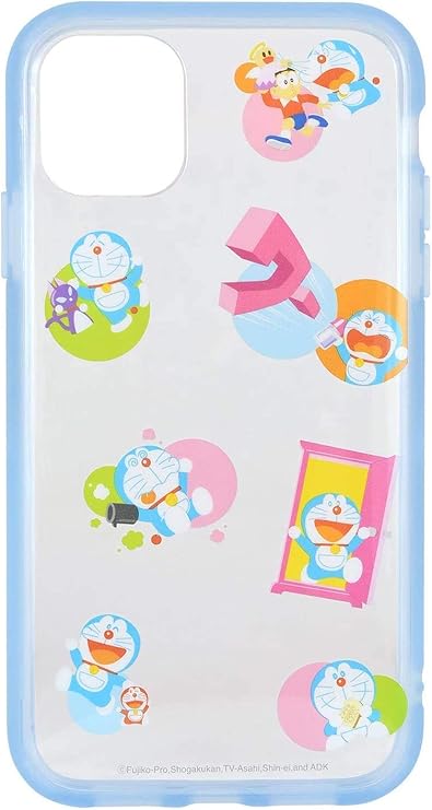 Amazon カラー B Iphone11 Iphonexr ドラえもん イーフィット クリア ケース カバー ハイブリッド ソフト ソフトケース ハード ハードケース キャラクター どらえもん ドラエモン のび太 グッズ 6 1 Iphone 11 Xr アイフォン イレブン テンアール スマホカバー