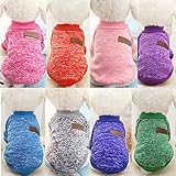 vmree Dog Apparel, Pet Dog Puppy Classic Fleece Sweater Clothes Winter Warm Clothes