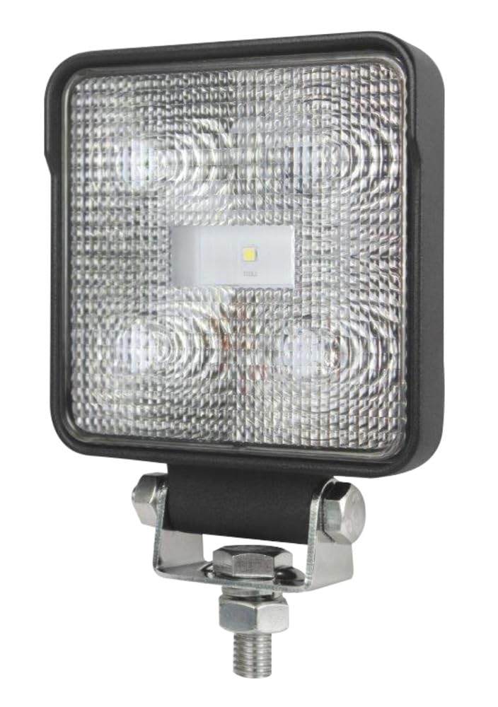 HELLA VALUEFIT 1GA 357 107-012 LED-Worklight - S800 - 24/12V - 800lm - Bolted/mounting - Swivelling Mounting Bracket - Short distance lighting - Cable: 800mm - Plug: open cable ends