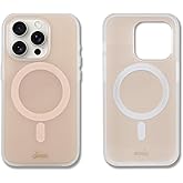 Sonix Protective Phone Case for iPhone 15 Pro | Compatible with Magsafe | 10ft Drop Tested | Jelly Apricot