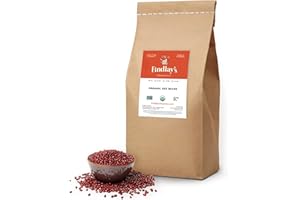 Bulk Red Beans Organically Grown in Michigan, USDA Organic Certified, Non-GMO, Farmer Direct, Gluten Free, Vegan, Frijoles Rojos, Dry 25 Lbs Total // Findlay's Organics