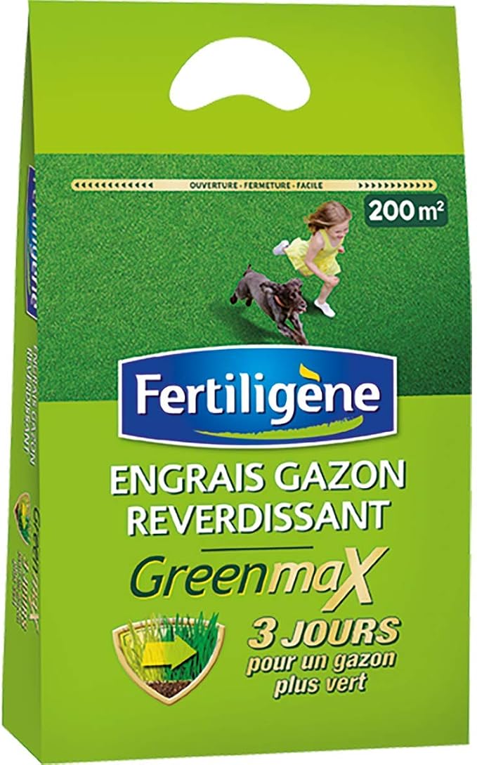 Engrais Gazon Fertiligène Pelous'net 3 En 1 - 3L Pour 200 M² - Anti-Mousse Et Revitalisant