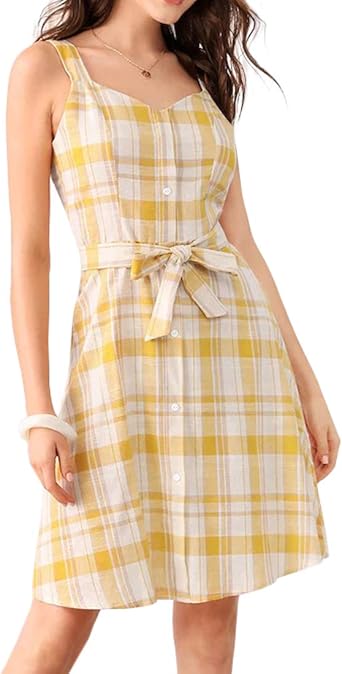 belted sundress
