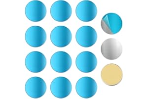 Gfdoso 12 Pcs Under Cabinet Light Magnetic Strip, Replacement Magnetic Strips with Adhesive Backing for Cabinet Lights - Iron Sheet for Cabinet Lighting(4.5CM)