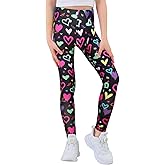 JESKIDS Girls Prints Leggings Casual Yoga Pants Tights Trousers for Kids in 4t to 13 Years