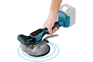 YJINGRUI Tile Vibration Leveling Machine, for Makita 18V Max Battery, Cordless Tile Installation Tool, Tiler Vibrator Tool with 8 Speed, Suction Cup, Digital Display for Floor Tile Wall