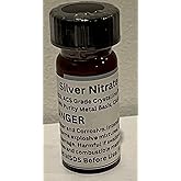 Silver Nitrate Crystal Powder 10 Grams / >99.9% Pure ACS Grade / 10g