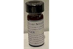 GENERIC Silver Nitrate Crystal Powder 10 Grams / >99.9% Pure ACS Grade / 10g