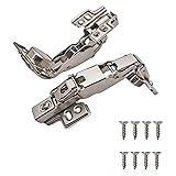 Enignic 2 Pack Hinges for Kitchen Cabinets, 165