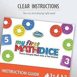 Think Fun - My First Math Dice - Fun Game That