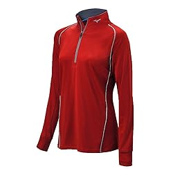Mizuno Women's Comp Half Zip Batting