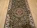 Silk Green Persian Qum Design Hallway Runner 2x8 Rugs 2x7 Narrow Runners Olive Green Rugs for Hallways Kitchen Rug (2'x8' Hallway Runner)