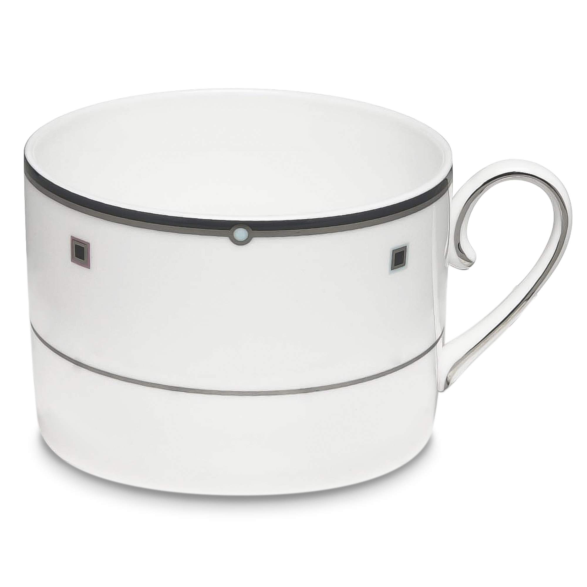 Elia Shadow Fine Bone China Tea Cup 24cl (Pack of 6)