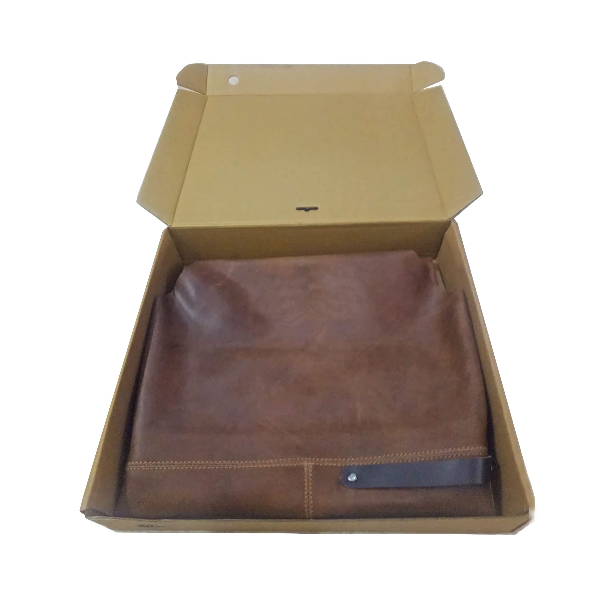 Shoe String Leather Apron for BBQing and cooking! Genuine Leather BBQ Apron for Women and Men. Brown Leather, One Size