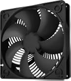 Fractal Design Dynamic X2 GP-18 - Ventilador De PC 180 Mm, PWM, Rodamiento LLS, 300-1200 RPM, Para Radiadores Y Gabinetes