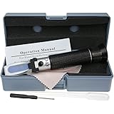 Salinity Refractometer, Aquarium & Seawater - Dual Scale (1.0 to 1.070 S.G.) by Agriculture Solutions