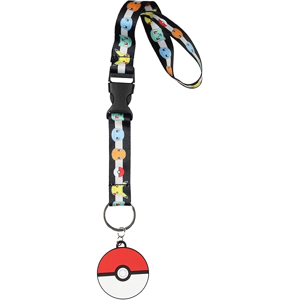 pokemon lanyard card holder Amazon.com: Bioworld Pokemon Rocks Breakaway ID Badge Holder Lanyard w/ 2
