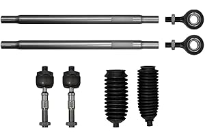 SuperATV Heavy Duty Tie Rod Kit for Polaris RZR XP 1000 / XP 4 1000 (2019-2023) - Stock Length Replacement