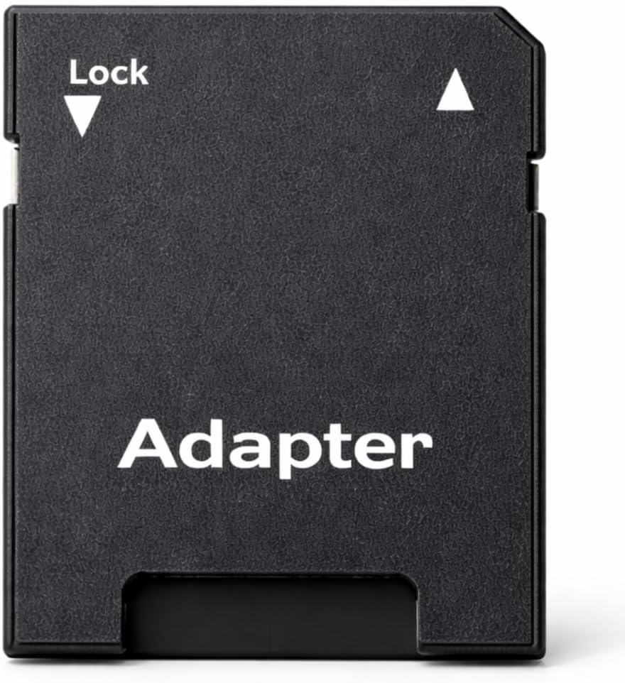 Harrista Micro SD to SD Card Adapter TF Memory Card Converter for Camera Laptop