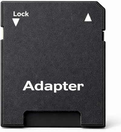 Harrista Micro SD to SD Card Adapter TF Memory Card Converter for Camera Laptop
