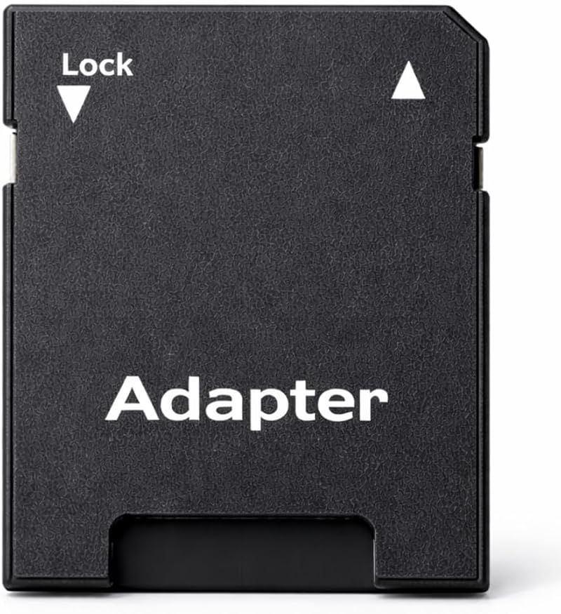 Harrista Micro SD to SD Card Adapter TF Memory Card Converter for Camera Laptop