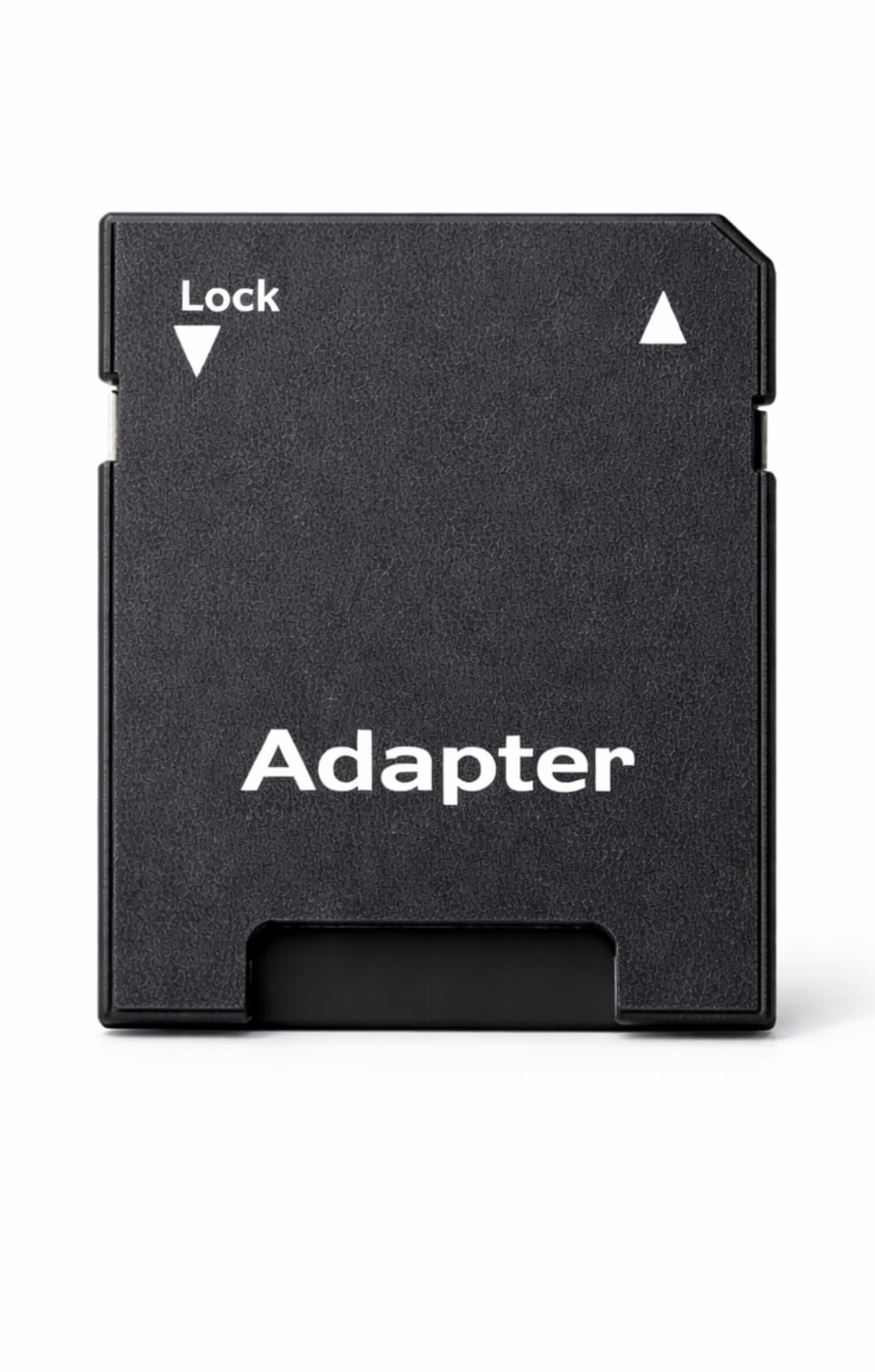 Micro SD to SD Card Adapter – MicroSD TF Memory Card Converter for Camera, Laptop & PC Card Slot – Universal Plug & Play – Black