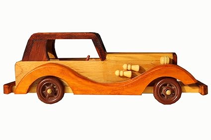 antique wooden car