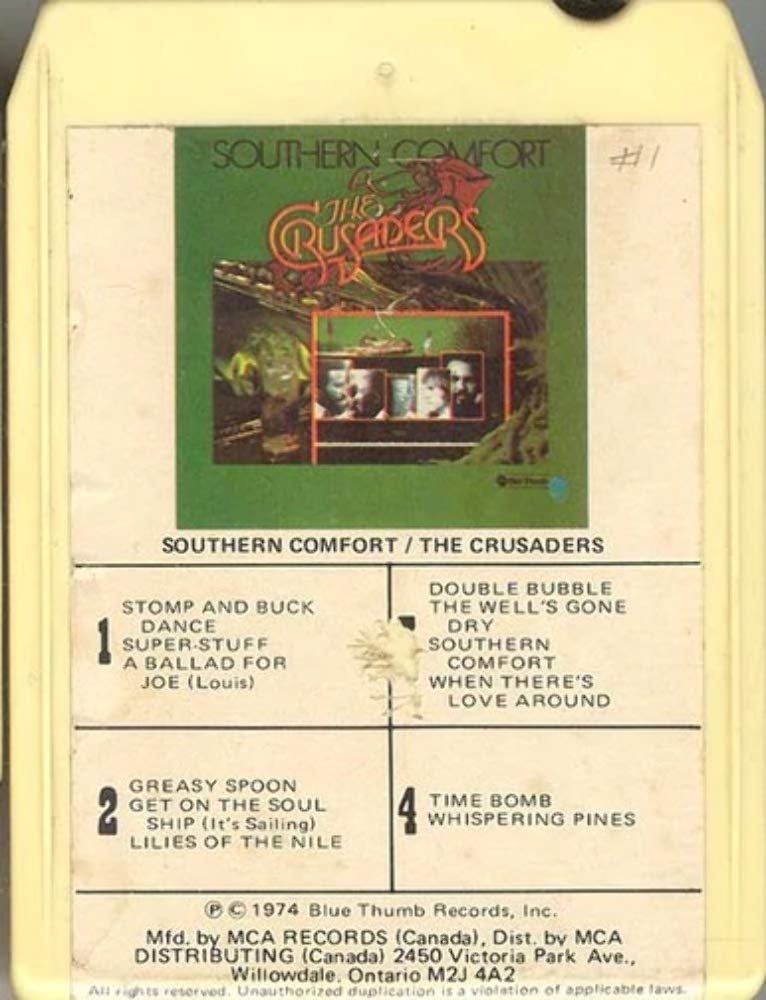 Amazon Com The Crusaders Southern Comfort 8 Track Tape