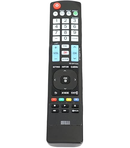 VINABTY AKB73715601 Télécommande Remplacée Convient Pour LG TV 32LN578V 47LA641V 42LA641V 55LA640V 47LA640V 47LA690V 42LA620V 55LA660V 42LA660V 42LN578V 55LN575V 47LN575V 42LN575V 42LN570V