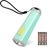 EverBrite Mini LED Flashlight 1 W 25-30 lm Green 46 g AAA Batteries Included view 1