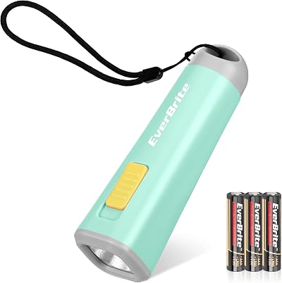EverBrite Mini LED Flashlight 1 W 25-30 lm Green 46 g AAA Batteries Included