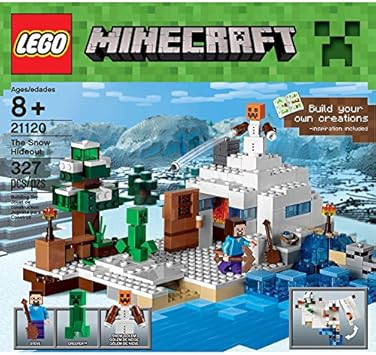 lego minecraft snow