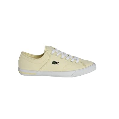 lacoste shoes yellow