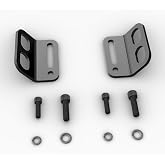 Aftermarket Front and Rear Tie-Downs Bracket Kit for with Harley-Davidson 2006-2023 Electra Glide, Street Glide Touring Models - All Parts Included, Gloss Black (Rear Tie-Downs Bracket Kit)