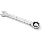 Jaeger 10 mm TIGHTSPOT Ratchet Wrench with Precision Movement and Hardened, Polished Steel for Projects with Metric Tight Spaces