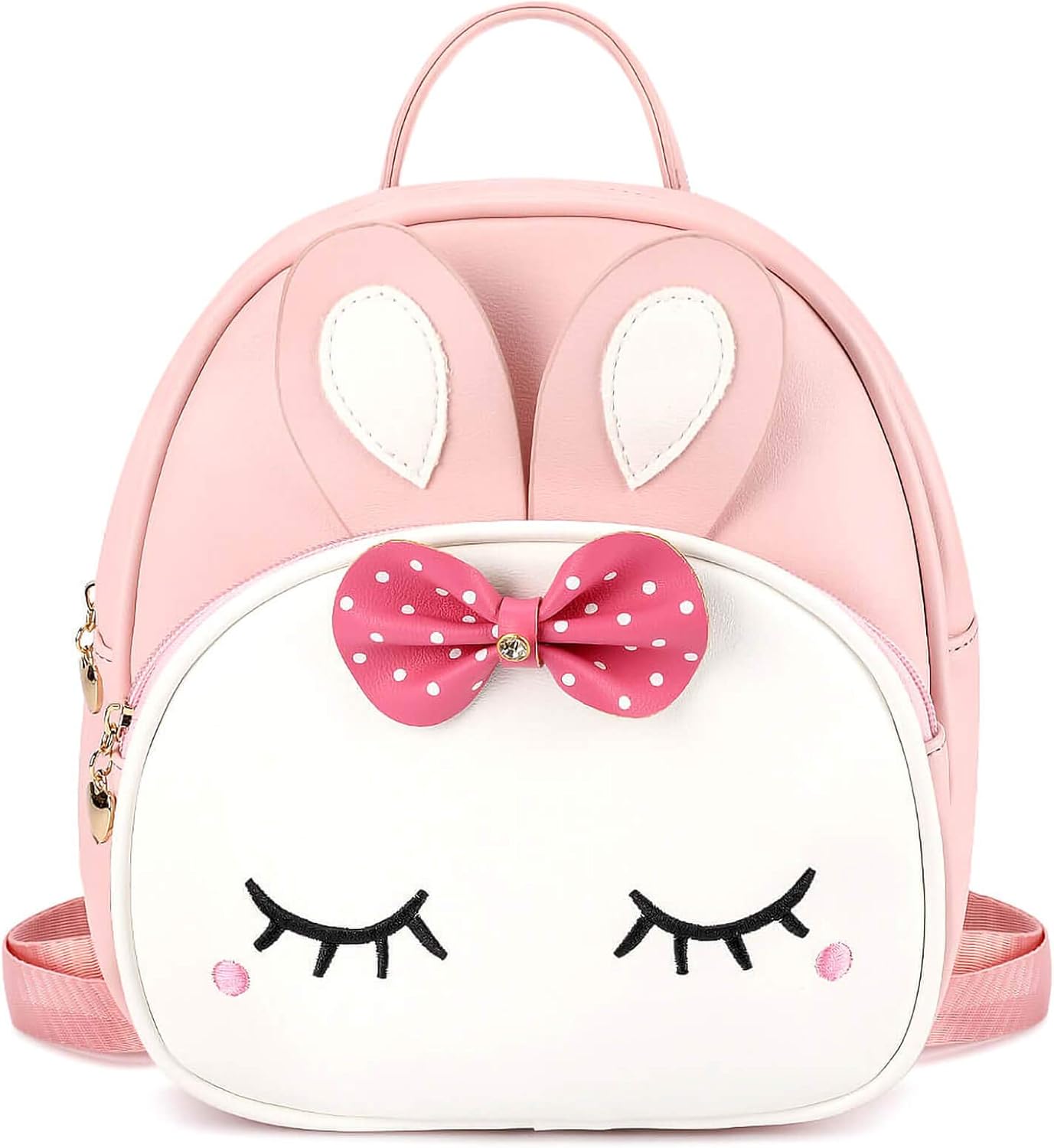 Mini Backpacks For Kids B17102030 N Black Cute Princess Pompom Mini
