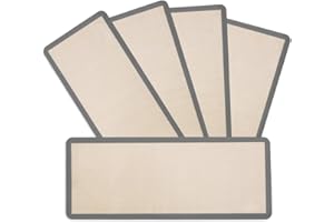 5 Pcs Silicone Baking Mats Large and Medium Size Non-Stick Drying Liners for Harvest Right Freeze Dryer Trays(44x17.5cm)