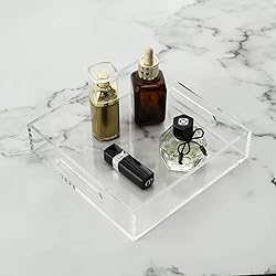 KEVLANG Clear Sturdy Acrylic Tray with